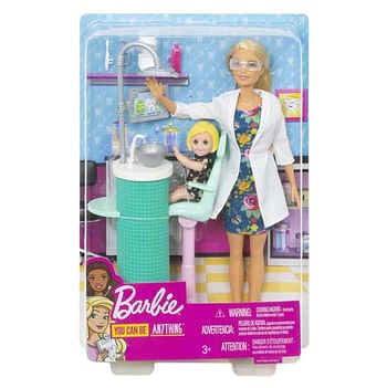 Aanbiedingen Barbie tandarts - Barbie - Geldig van 01/02/2020 tot 01/03/2020 bij ToyChamp