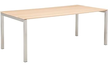 Aanbiedingen Eettafel Air, 180 x 100 cm - Goossens Excellent - Geldig van 16/02/2020 tot 30/03/2020 bij Goossens Wonen & Slapen