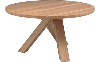 Aanbiedingen Eettafel Het Gesprek, Rond 110 x 110 cm - Goossens - Geldig van 16/02/2020 tot 30/03/2020 bij Goossens Wonen & Slapen