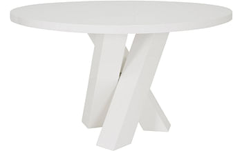 Aanbiedingen Eettafel Surround, Rond 130 x 130 cm - Goossens - Geldig van 16/02/2020 tot 30/03/2020 bij Goossens Wonen & Slapen