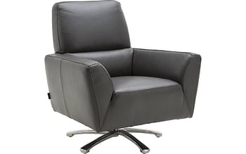 Aanbiedingen Draaifauteuil Jesse, Draaifauteuil - Goossens - Geldig van 16/02/2020 tot 30/03/2020 bij Goossens Wonen & Slapen