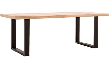 Aanbiedingen Eettafel Blade, Strak blad 160 x 90 cm 6 cm dik - Goossens - Geldig van 16/02/2020 tot 30/03/2020 bij Goossens Wonen & Slapen