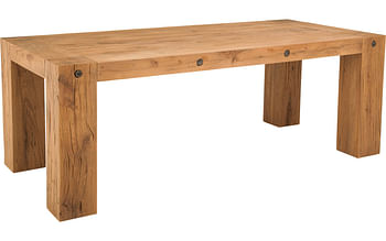 Aanbiedingen Eettafel Houston, 180 x 100 cm - Goossens - Geldig van 16/02/2020 tot 30/03/2020 bij Goossens Wonen & Slapen