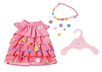 Aanbiedingen Baby Born Zomerjurk met pins - Zapf creation - Geldig van 14/03/2020 tot 05/04/2020 bij ToyChamp