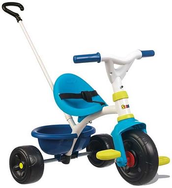 Aanbiedingen Be Fun driewieler blauw - Smoby - Geldig van 14/03/2020 tot 05/04/2020 bij ToyChamp