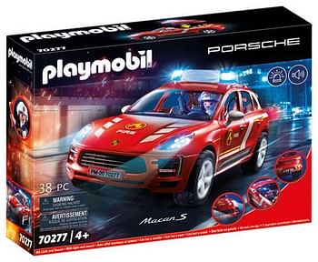 Aanbiedingen 70277 Porsche Macan S Brandweer - Playmobil - Geldig van 14/03/2020 tot 05/04/2020 bij ToyChamp