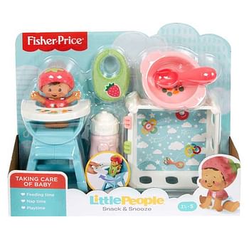 Aanbiedingen Fisher Price Little People Verzorgingssetje - Fisher-Price - Geldig van 14/03/2020 tot 05/04/2020 bij ToyChamp