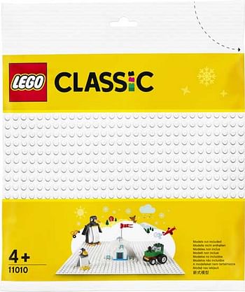 Aanbiedingen 11010 Witte bouwplaat - Lego - Geldig van 14/03/2020 tot 05/04/2020 bij ToyChamp