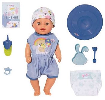 Aanbiedingen Baby Born Soft Touch Little Boy 36cm - Zapf creation - Geldig van 16/05/2020 tot 31/05/2020 bij ToyChamp