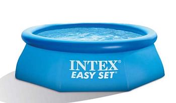 Aanbiedingen Easy Set zwembadset 244x76cm - Intex - Geldig van 16/05/2020 tot 31/05/2020 bij ToyChamp