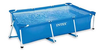 Aanbiedingen Rechthoekig framezwembad 300x200x75cm - Intex - Geldig van 16/05/2020 tot 31/05/2020 bij ToyChamp