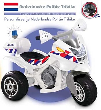 Aanbiedingen B-Trike Electrische Driewieler Politie uitvoering - Loko toys - Geldig van 27/06/2020 tot 26/07/2020 bij ToyChamp
