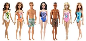 Aanbiedingen Barbie Beach poppen - Barbie - Geldig van 27/06/2020 tot 26/07/2020 bij ToyChamp