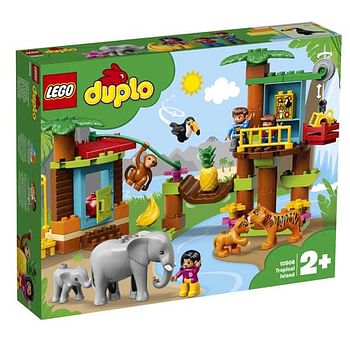 Aanbiedingen 10906 DUPLO Tropisch eiland - Lego - Geldig van 27/06/2020 tot 26/07/2020 bij ToyChamp