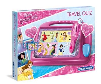 Aanbiedingen Travel Quiz Disney Princess - Clementoni - Geldig van 27/06/2020 tot 26/07/2020 bij ToyChamp