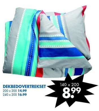 Aanbiedingen Dekbedovertrekset - Huismerk - Zeeman  - Geldig van 21/04/2012 tot 05/05/2012 bij Zeeman