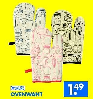Aanbiedingen Ovenwant - Huismerk - Zeeman  - Geldig van 11/01/2014 tot 25/01/2014 bij Zeeman