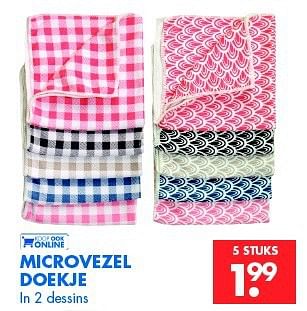 Aanbiedingen Microvezel doekje - Huismerk - Zeeman  - Geldig van 11/01/2014 tot 25/01/2014 bij Zeeman