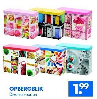 Aanbiedingen Opbergblik - Huismerk - Zeeman  - Geldig van 11/01/2014 tot 25/01/2014 bij Zeeman