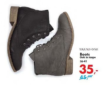 Aanbiedingen Boots - Trend One - Geldig van 17/02/2014 tot 02/03/2014 bij Bristol