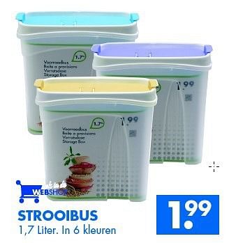 Aanbiedingen Strooibus - Huismerk - Zeeman  - Geldig van 22/02/2014 tot 08/03/2014 bij Zeeman