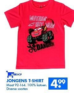 Aanbiedingen Jongens t-shirt - Huismerk - Zeeman  - Geldig van 08/03/2014 tot 22/03/2014 bij Zeeman