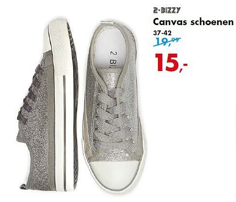 2.BIZZY Canvas schoenen Promotie bij Bristol