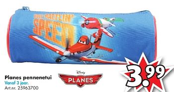 Aanbiedingen Planes pennenetui - Disney - Geldig van 24/06/2014 tot 15/09/2014 bij Bart Smit