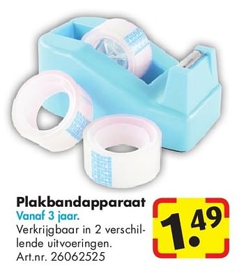 Aanbiedingen Plakbandapparaat - Huismerk - Bart Smit - Geldig van 24/06/2014 tot 15/09/2014 bij Bart Smit