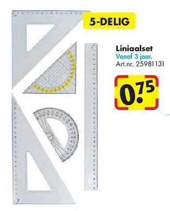 Aanbiedingen Liniaalset - Huismerk - Bart Smit - Geldig van 24/06/2014 tot 15/09/2014 bij Bart Smit