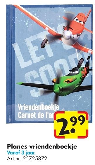 Aanbiedingen Planes vriendenboekje - Huismerk - Bart Smit - Geldig van 24/06/2014 tot 15/09/2014 bij Bart Smit