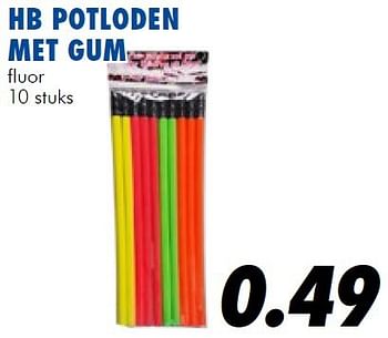 Aanbiedingen Hb potloden met gum - Huismerk - Action - Geldig van 25/06/2014 tot 03/08/2014 bij Action