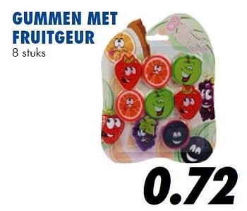Aanbiedingen Gummen met fruitgeur - Huismerk - Action - Geldig van 25/06/2014 tot 03/08/2014 bij Action