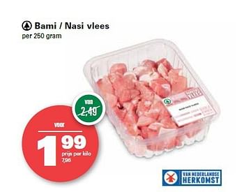 Aanbiedingen Bami nasi vlees - Spar - Geldig van 10/07/2014 tot 16/07/2014 bij Spar