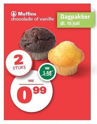 Aanbiedingen Muffins - Spar - Geldig van 10/07/2014 tot 16/07/2014 bij Spar