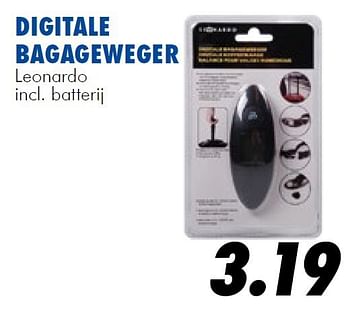 Aanbiedingen Digitale bagageweger - Huismerk - Action - Geldig van 10/07/2014 tot 03/08/2014 bij Action