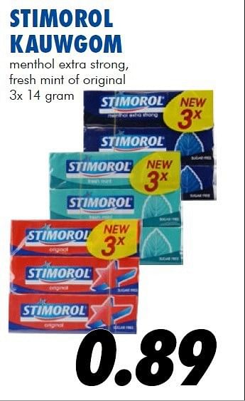 Aanbiedingen Stimorol kauwgom - Stimorol - Geldig van 10/07/2014 tot 03/08/2014 bij Action