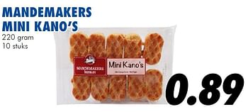 Aanbiedingen Mandemakers mini kano`s - Mandemakers - Geldig van 10/07/2014 tot 03/08/2014 bij Action