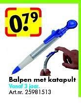 Aanbiedingen Balpen met katapult - Huismerk - Bart Smit - Geldig van 12/07/2014 tot 27/07/2014 bij Bart Smit