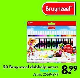 Aanbiedingen 20 bruynzeel dubbelpunters - Bruynzeel - Geldig van 12/07/2014 tot 27/07/2014 bij Bart Smit