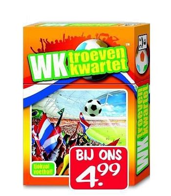 Aanbiedingen Wktroeven wkkwartet - Huismerk - Boekenvoordeel - Geldig van 12/07/2014 tot 31/08/2014 bij Boekenvoordeel