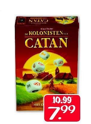 Aanbiedingen Klaus teuber de kolonisten van catan - 999games - Geldig van 12/07/2014 tot 31/08/2014 bij Boekenvoordeel