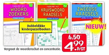 Aanbiedingen Vergroot de woordenschat en concentratie - Huismerk - Boekenvoordeel - Geldig van 12/07/2014 tot 31/08/2014 bij Boekenvoordeel