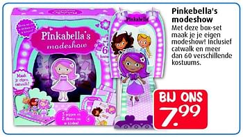 Aanbiedingen Pinkebella`s modeshow - Huismerk - Boekenvoordeel - Geldig van 12/07/2014 tot 31/08/2014 bij Boekenvoordeel