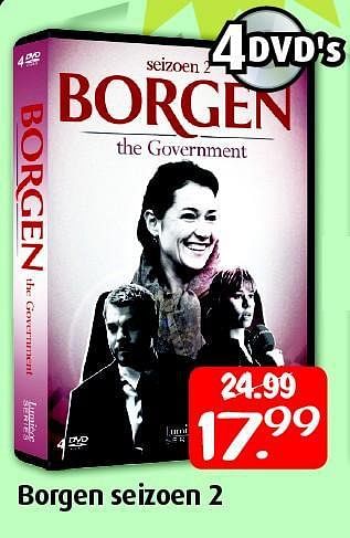 Aanbiedingen Borgen seizoen2 - Huismerk - Boekenvoordeel - Geldig van 12/07/2014 tot 31/08/2014 bij Boekenvoordeel