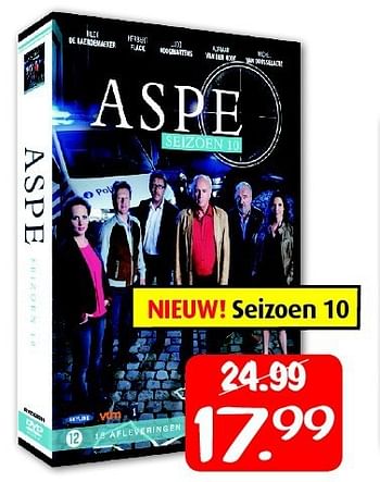Aanbiedingen Aspe seizoen 10 - Huismerk - Boekenvoordeel - Geldig van 12/07/2014 tot 31/08/2014 bij Boekenvoordeel