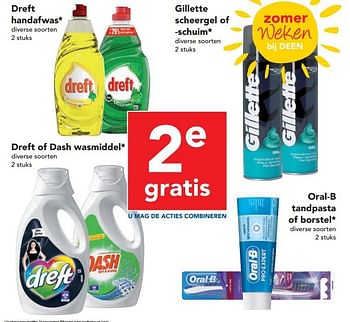 Aanbiedingen Dreft handafwas - Dreft - Geldig van 13/07/2014 tot 19/07/2014 bij Deen Supermarkten