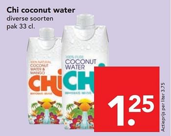 Aanbiedingen Chi coconut water - Chi - Geldig van 13/07/2014 tot 19/07/2014 bij Deen Supermarkten