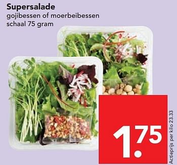 Aanbiedingen Supersalade - Huismerk deen supermarkt - Geldig van 13/07/2014 tot 19/07/2014 bij Deen Supermarkten