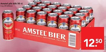 Aanbiedingen Amstel pils blik - Amstel - Geldig van 13/07/2014 tot 19/07/2014 bij Deen Supermarkten